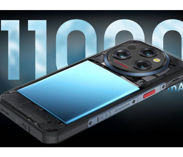 OUKITEL WP35 8/256GB 11.000mAh fioletowy - 1522260 - zdjęcie 10